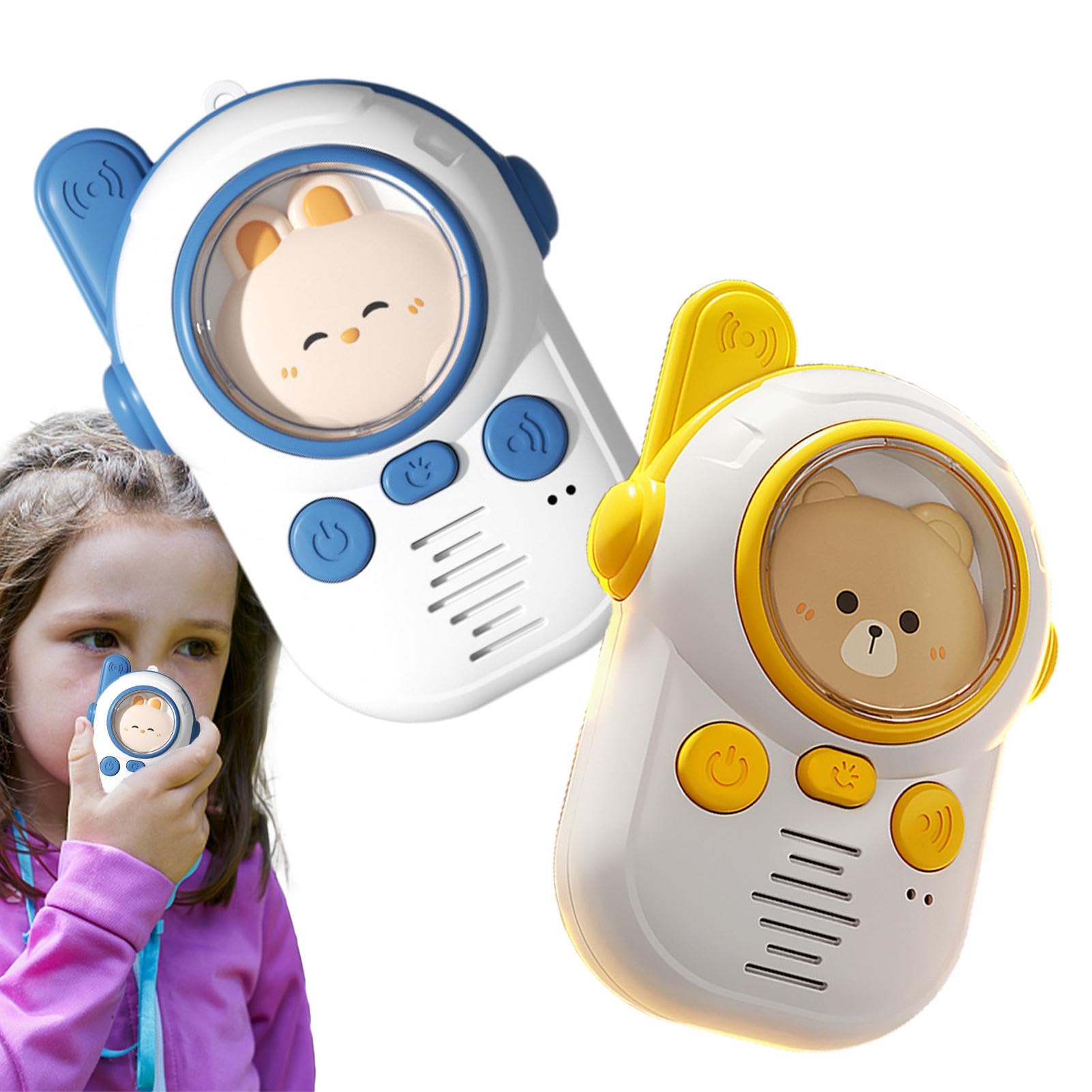 Kids Walkie Talkies - Long Range Two Way Radios for Boys & Girls, Camping & Outdoor Adventure Toys, Durable Communication Device for Hiking, Backyard Play, and Family Road Trips