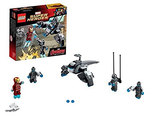 Iron Man vs. Ultron Action Figure Set - Marvel Avengers Collectible Toys for Kids & Adults - Perfect for Display, Role Play & Superhero Battles