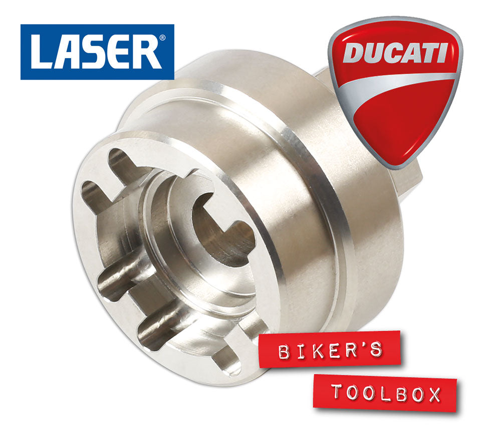 Ducati Camshaft Nut Driver 25mm - Motorcycle Engine Repair Tool for Ducati Bikes - Perfect for Valve Adjustments & Maintenance