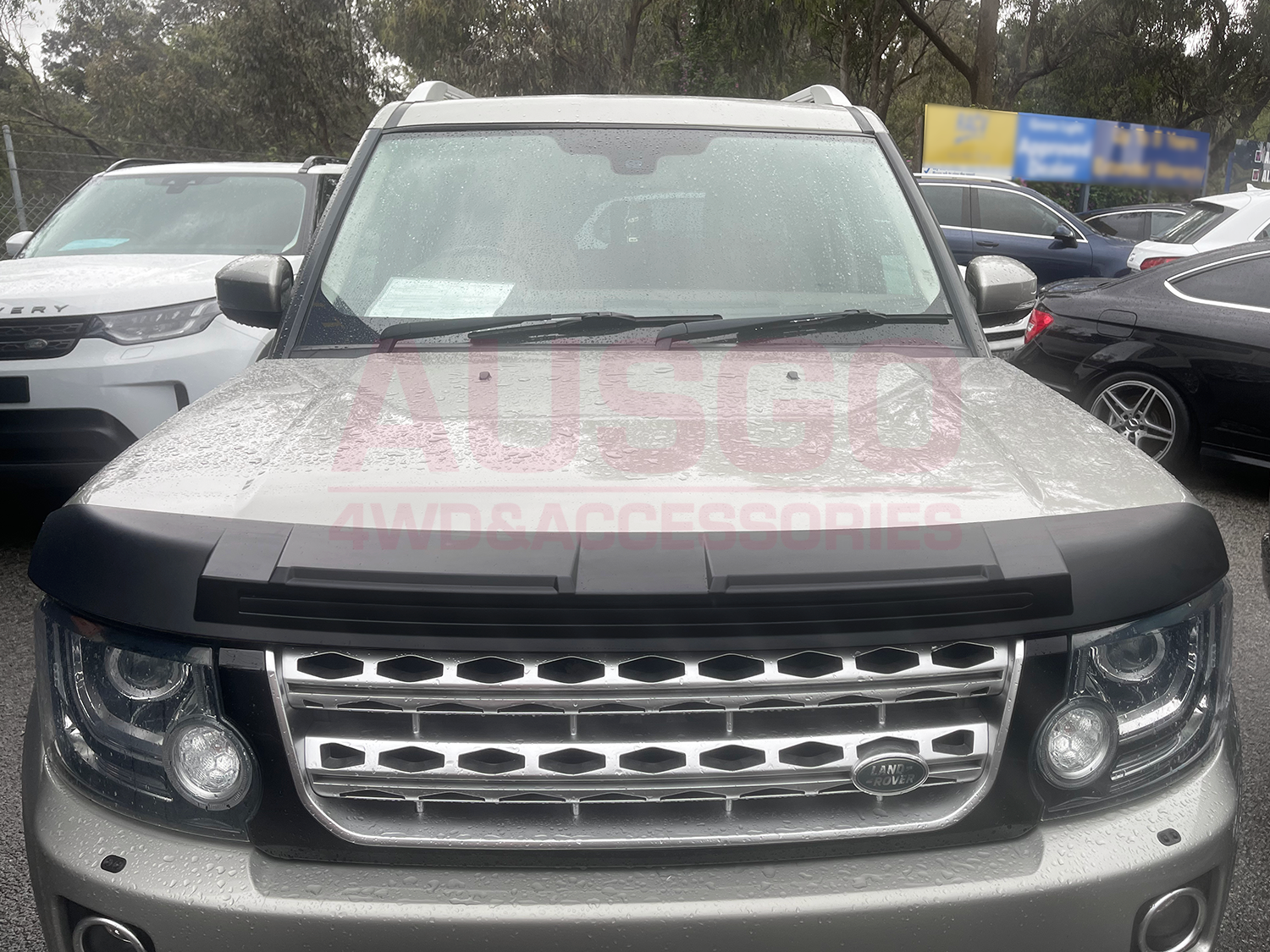 Premium Car Hood & Bonnet Protector for Land Rover Discovery 3 & 4 (2004-2017) - Durable Weather Shield Against Rain, Snow & UV Rays - Perfect for Off-Road Adventures & All-Season Protection
