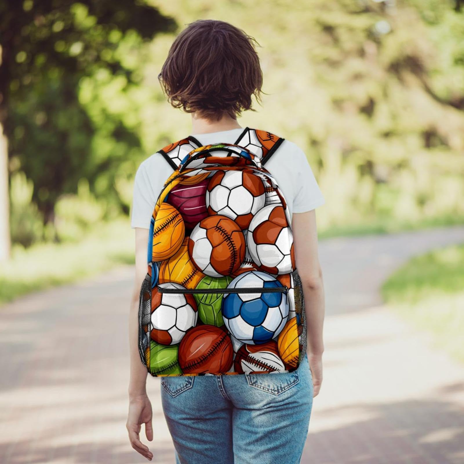 Best Travel & Work Backpack for Men & Women - Durable Sports Backpack for Basketball, Football, Volleyball - Perfect for Commuting, Gym, School & Outdoor Adventures