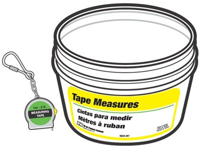 3-Ft Tape Measure Keychain - Compact Retractable Measuring Tool for DIY, Sewing & Construction | Portable Ruler for Home, Office & Outdoor Use