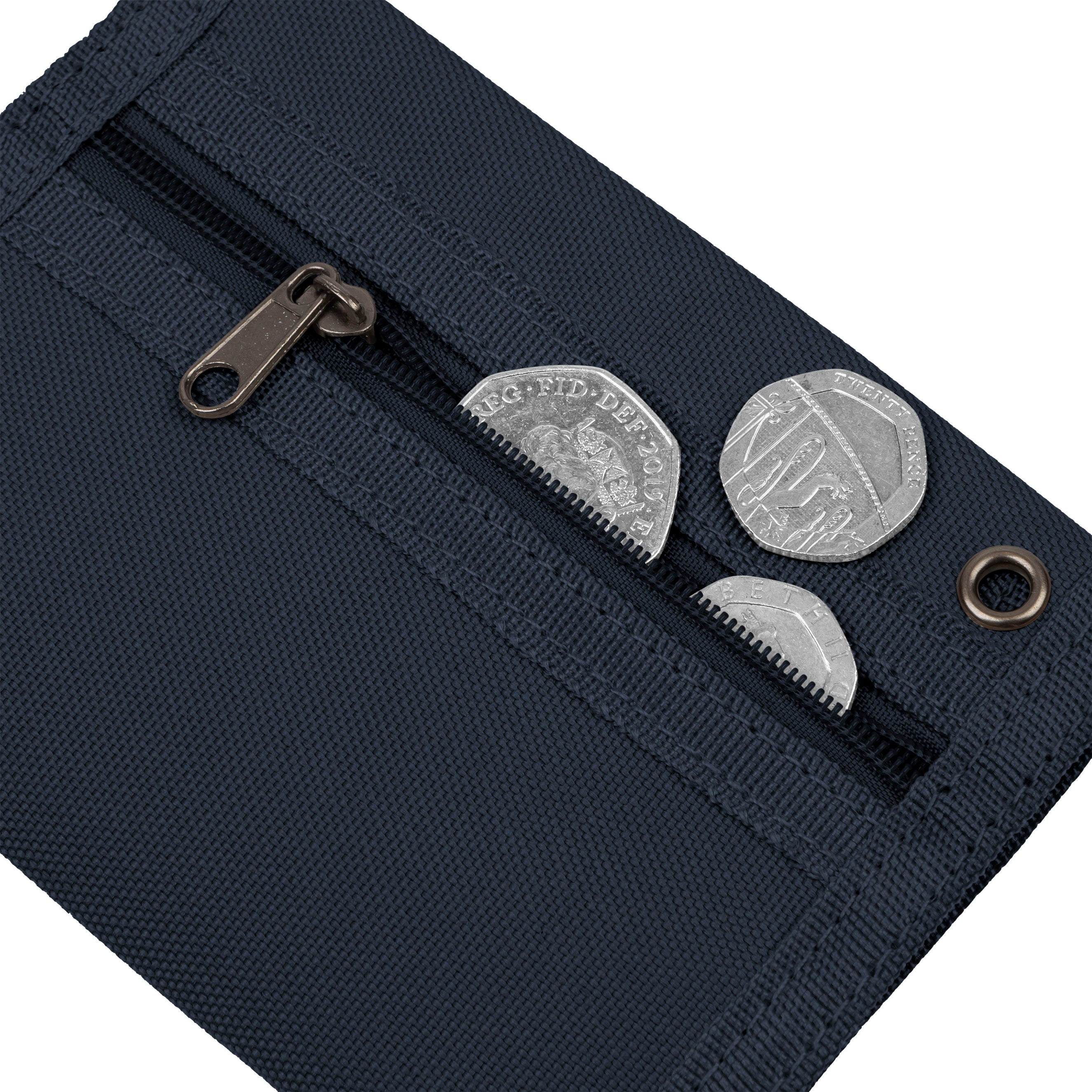 Stowbank Trifold Canvas Wallet for Men - Classic Slim RFID Blocking Leather Wallet with Money Clip - Perfect for Travel, Business & Everyday Use
