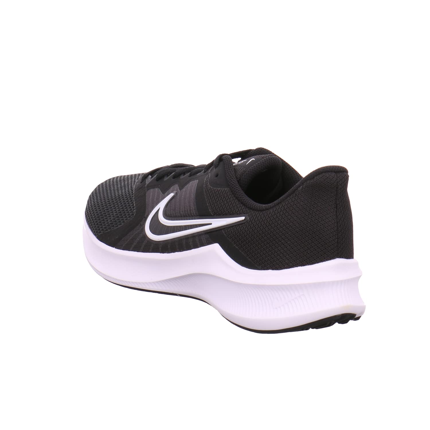 Nike Women's Stroke Running Shoes - Black/White/Dark Smoke Grey - Size 10 | Lightweight Comfort for Jogging, Gym Workouts & Daily Walking
