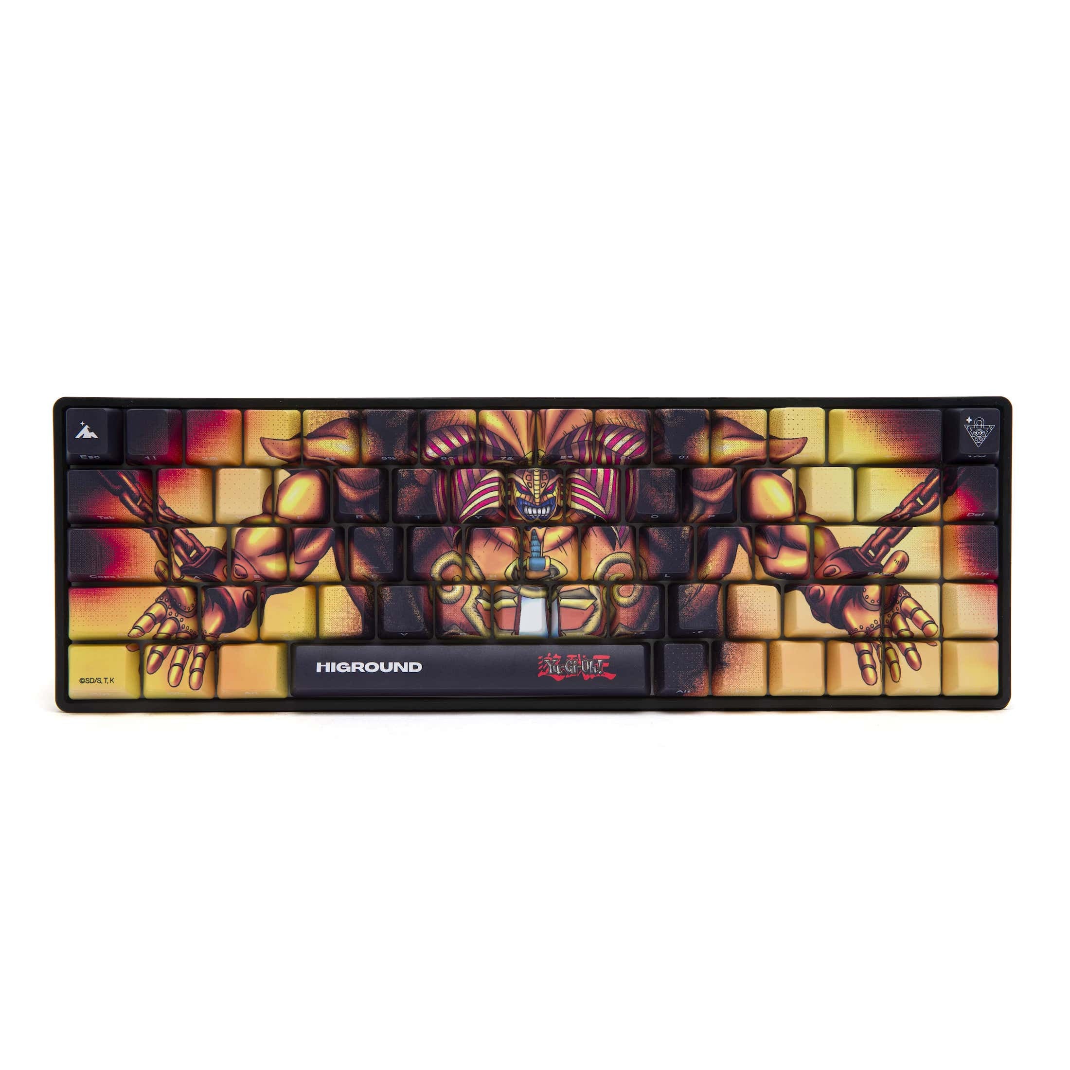 YGO x HG Basecamp 65% Mechanical Keyboard - Exodia Themed Custom Gaming Keyboard with Hot-Swappable Switches for PC & Mac - Perfect for Esports, Typing & Office Work