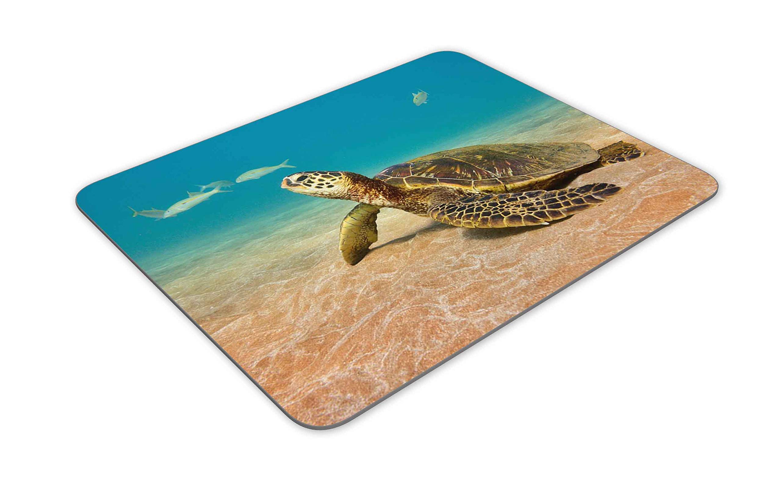Sea Turtle Gaming Mouse Pad - Large Non-Slip Rubber Base (9.84