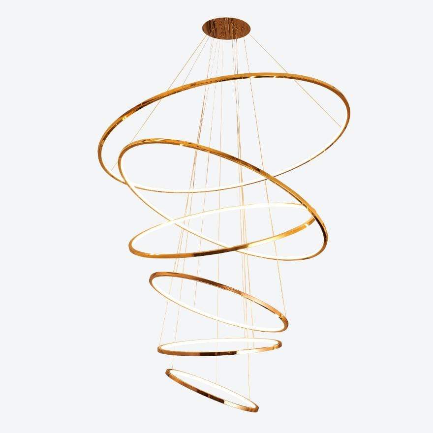 Custom LED Pendant Light - Modern Hanging Fixture for Kitchen Island, Dining Room & Bedroom Lighting | Energy Efficient Dimmable LED Chandelier