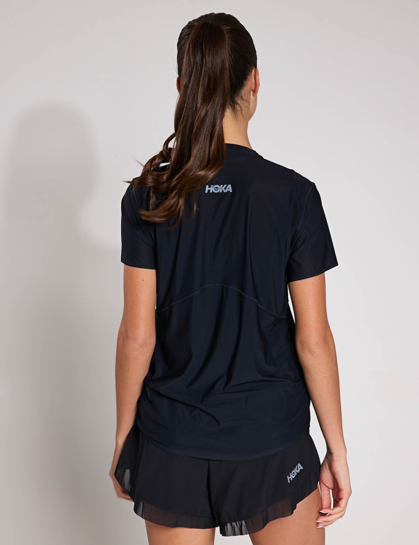 Airolite Women's Running Top - Breathable Black Workout Shirt for Gym, Jogging & Outdoor Sports