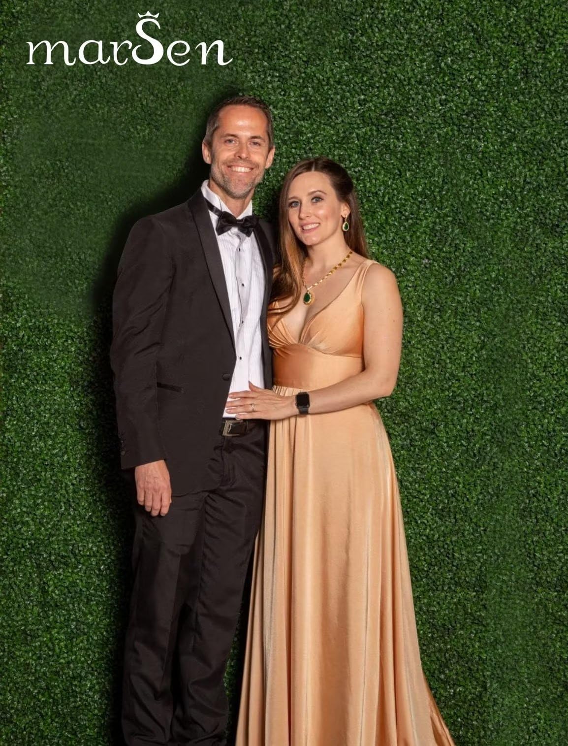 Elegant V-Neck Satin Bridesmaid Dress - A-Line Long Formal Gown for Weddings & Prom (Brown, Size 12) | Perfect for Wedding Parties, Evening Events & Special Occasions