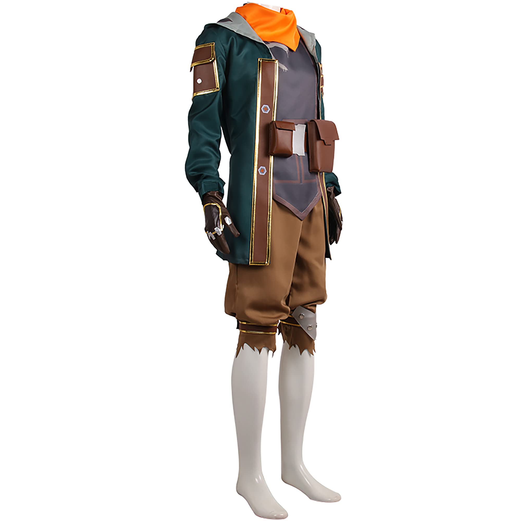 Anime Ekko Cosplay Costume for Men - Halloween Party, Carnival & Convention Outfit - Perfect for Cosplay Events, Halloween Parties & Anime Conventions
