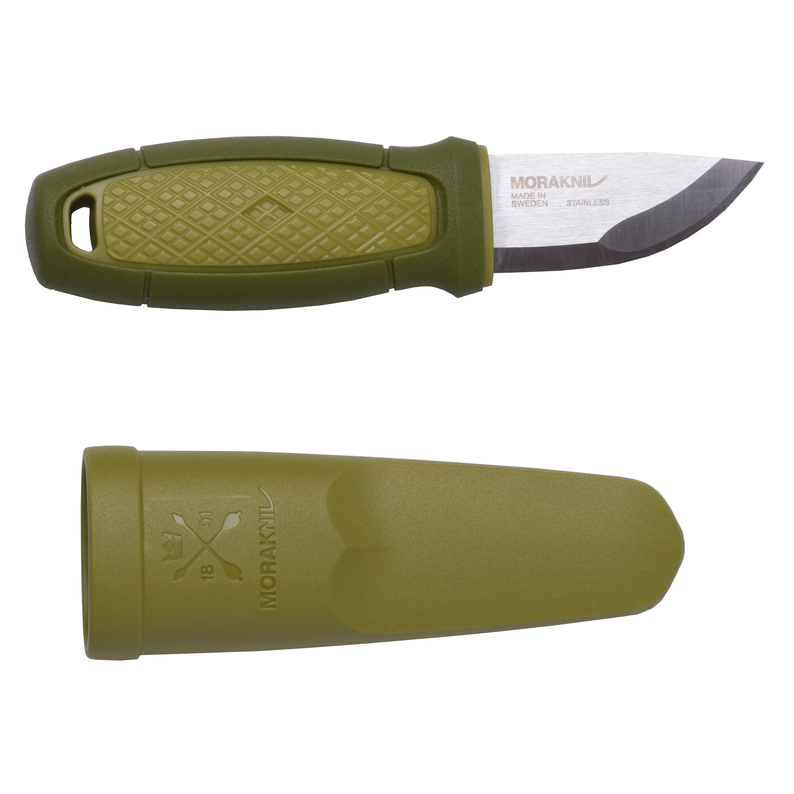 Mora Eldris Compact Outdoor Knife - Stainless Steel Blade, Ergonomic Handle for Camping, Hiking & Survival - Perfect for Bushcraft, Hunting & Everyday Carry (EDC)