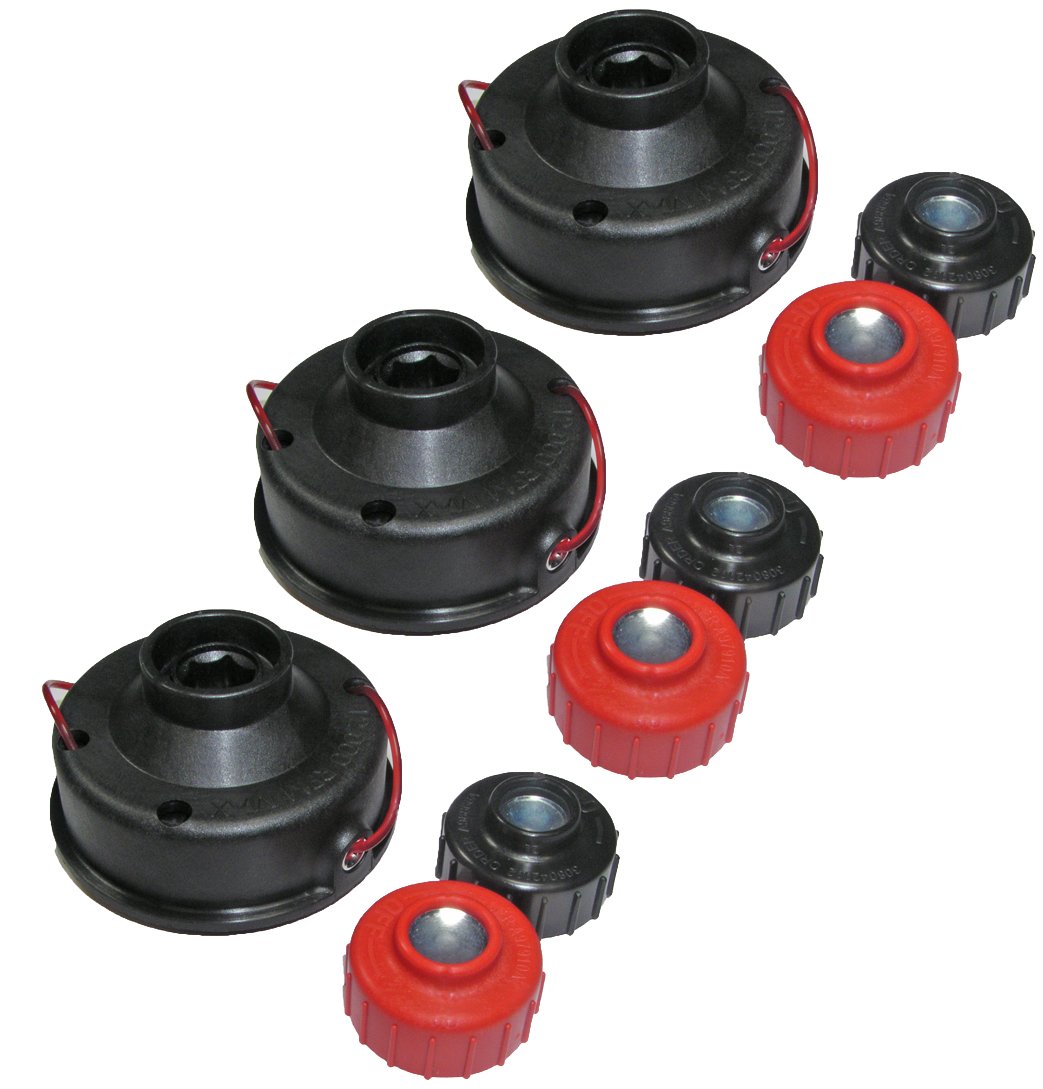 Homelite/Ryobi Trimmer Replacement String Head Assembly (3-Pack) - Compatible with 000998265 - Perfect for Lawn Care & Yard Maintenance