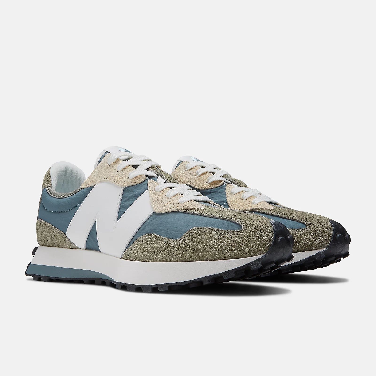 327 Sneaker for Men - Vetiver & Tropper Colorway - Comfortable Casual Shoes for Walking, Running & Everyday Wear