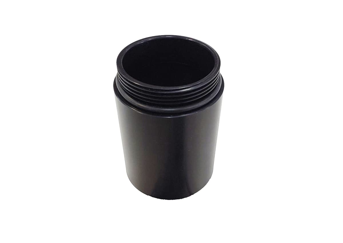 J&L Oil Separator Co. 3.0 Oil Separator Can Extension EXT-B (Black) - Universal Fit for Automotive & Motorcycle Engines - Reduce Oil Consumption & Improve Engine Performance