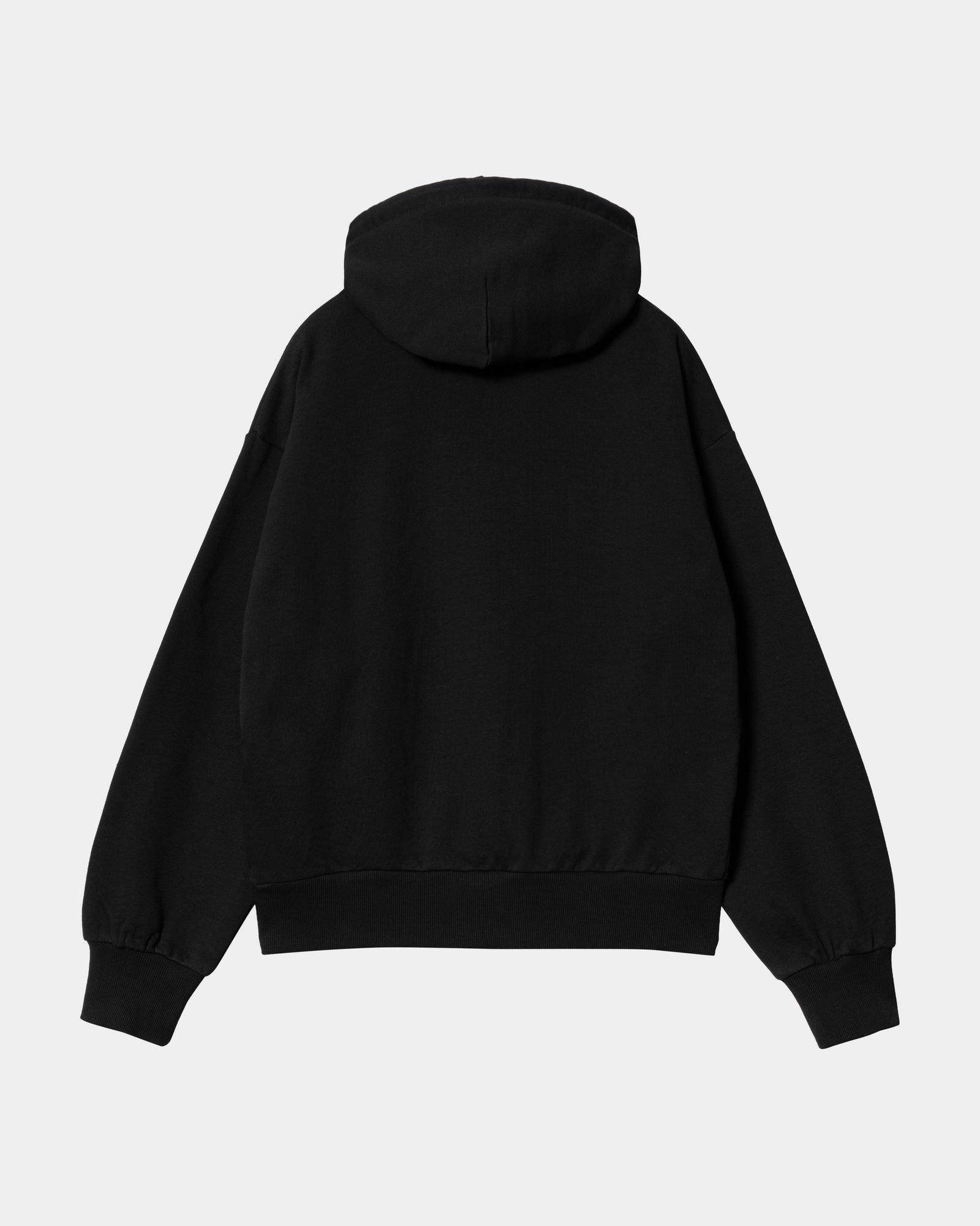 Casey Hooded Sweatshirt for Men & Women - Soft Cotton Pullover with Kangaroo Pocket - Black Unisex Casual Hoodie for Streetwear, Lounge & Outdoor Activities