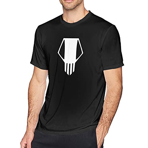 Anime Bakugo Skull Print Men's Classic Short Sleeve T-Shirt | Casual Graphic Tee for Anime Fans & Streetwear Style