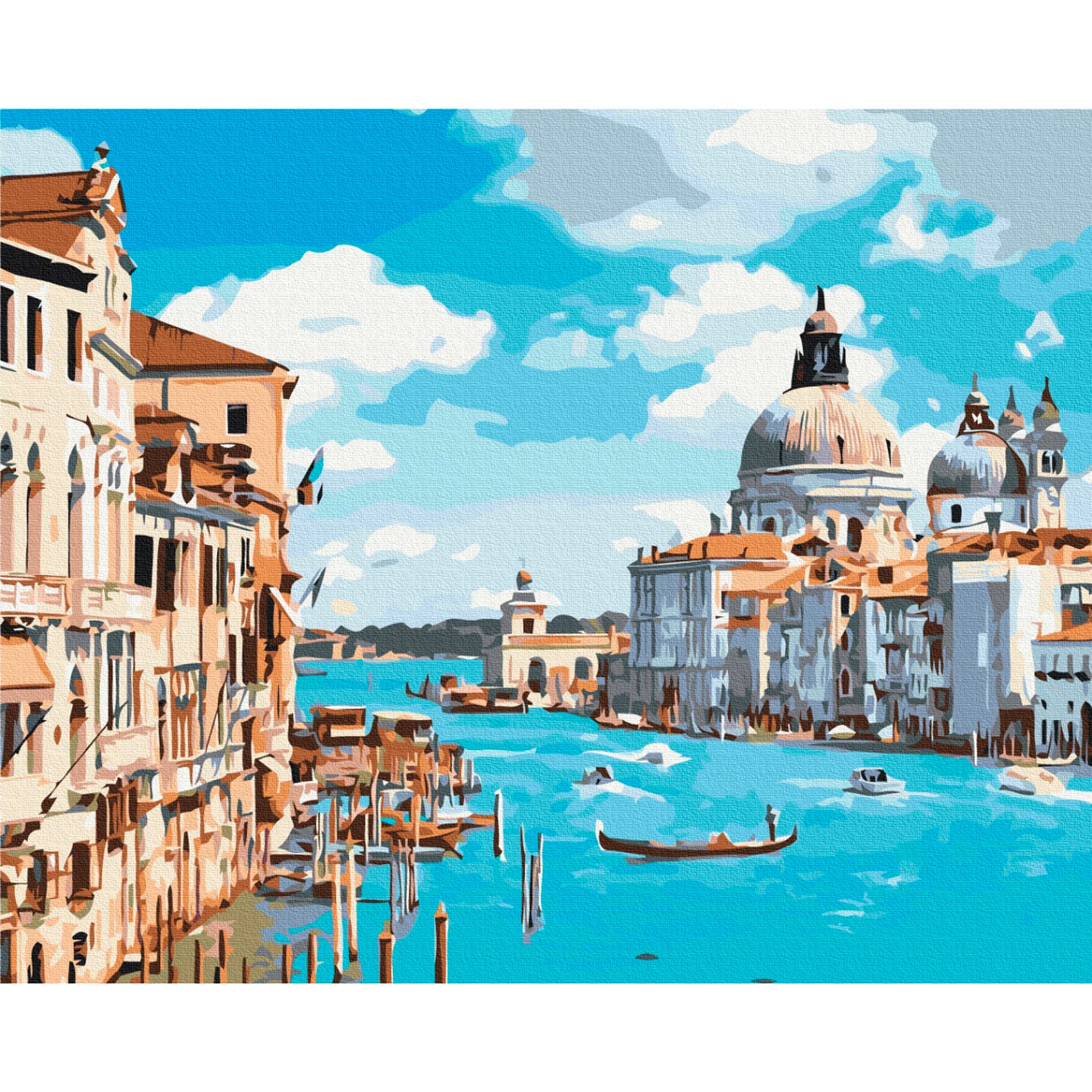 Paint by Numbers Kit - A Walk Through Venice | DIY Art for Beginners & Adults | Home Decor & Relaxation Activity