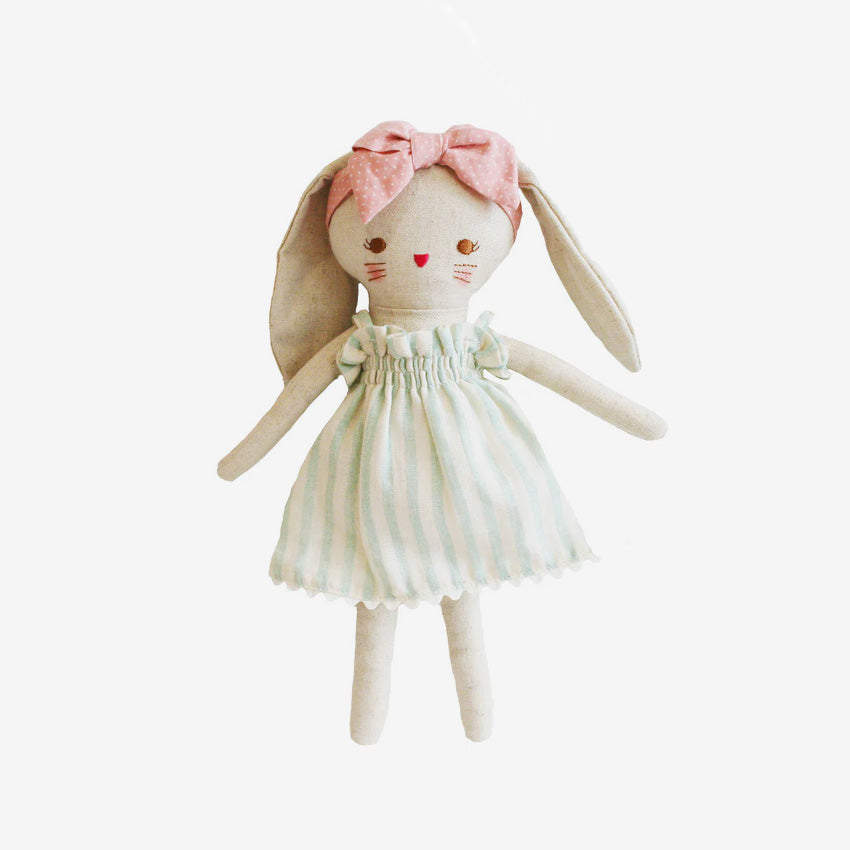 Alimrose Bopsy Bunny Plush Toy - Soft Stuffed Animal for Kids, Perfect for Cuddling, Gifts, and Nursery Decor | Ideal for Birthdays, Easter, and Baby Showers