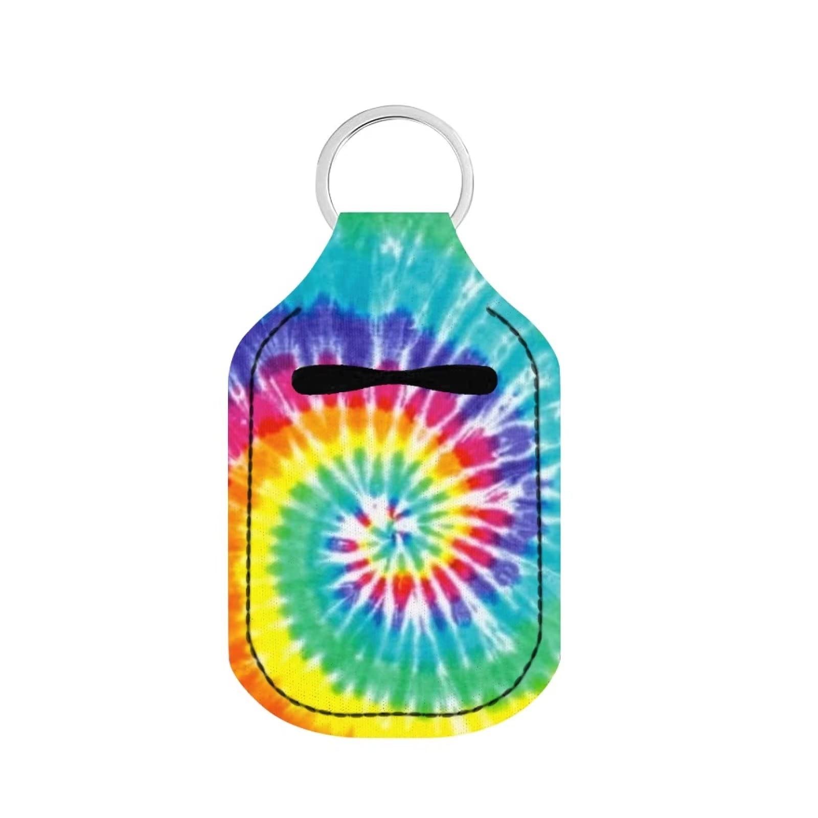 Travel Size Hand Sanitizer Holder Keychain - Portable Bottle Case for Backpack, Purse & Keys | Perfect for Travel, Gym & Outdoor Activities