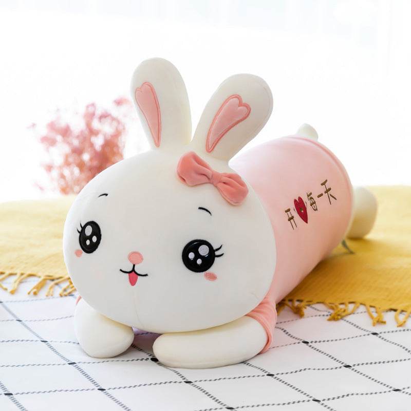Extra Large Kawaii Bunny Plush Toy - Super Soft & Fluffy Stuffed Animal for Kids, Girls & Boys | Perfect for Cuddling, Gifts, Nursery Decor & Bedroom Accessories