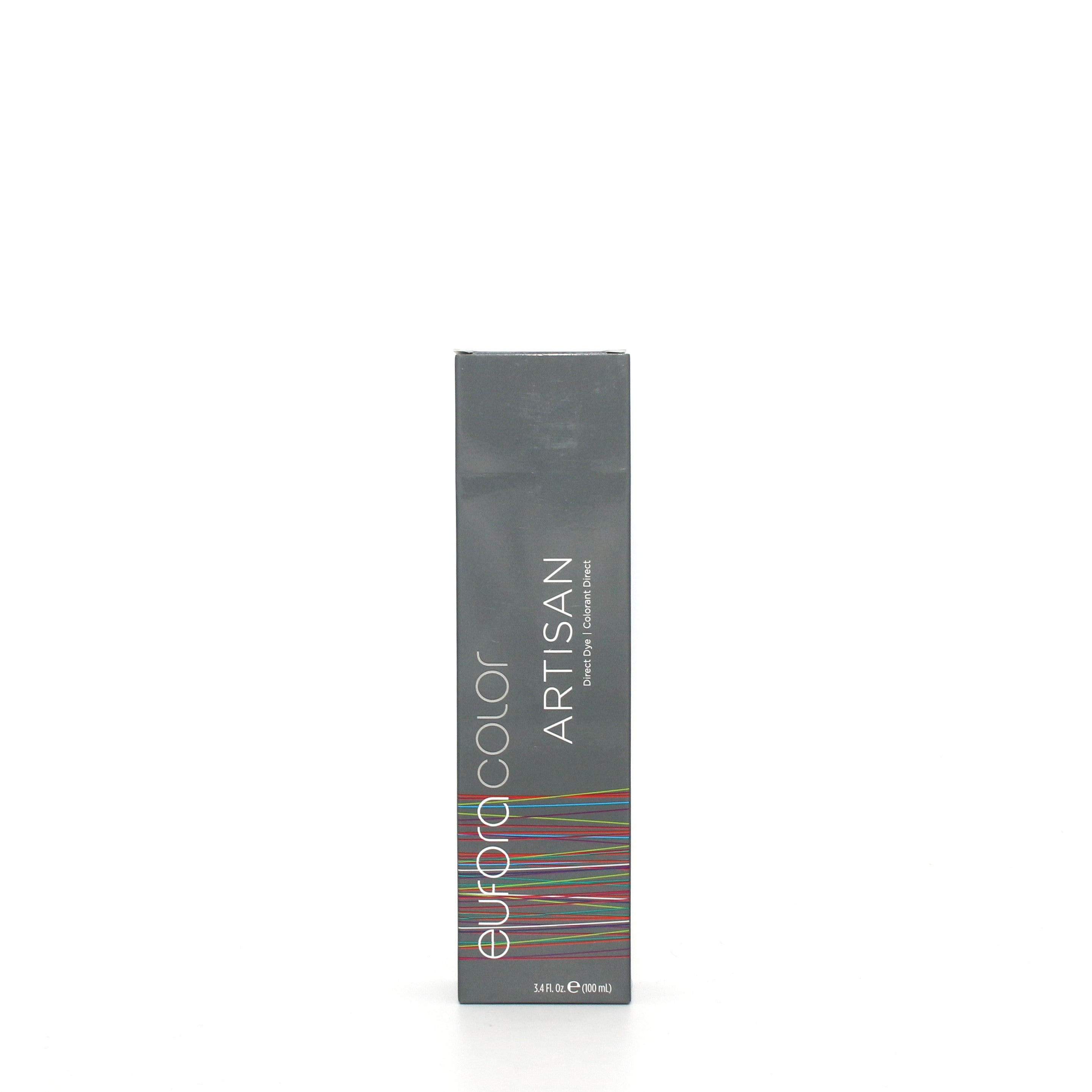 EUFORA Color Artisan Direct Dye Chrystal Clear 3.4 oz - Semi-Permanent Hair Color for Vibrant Shades - Perfect for DIY Hair Coloring at Home & Salon Use