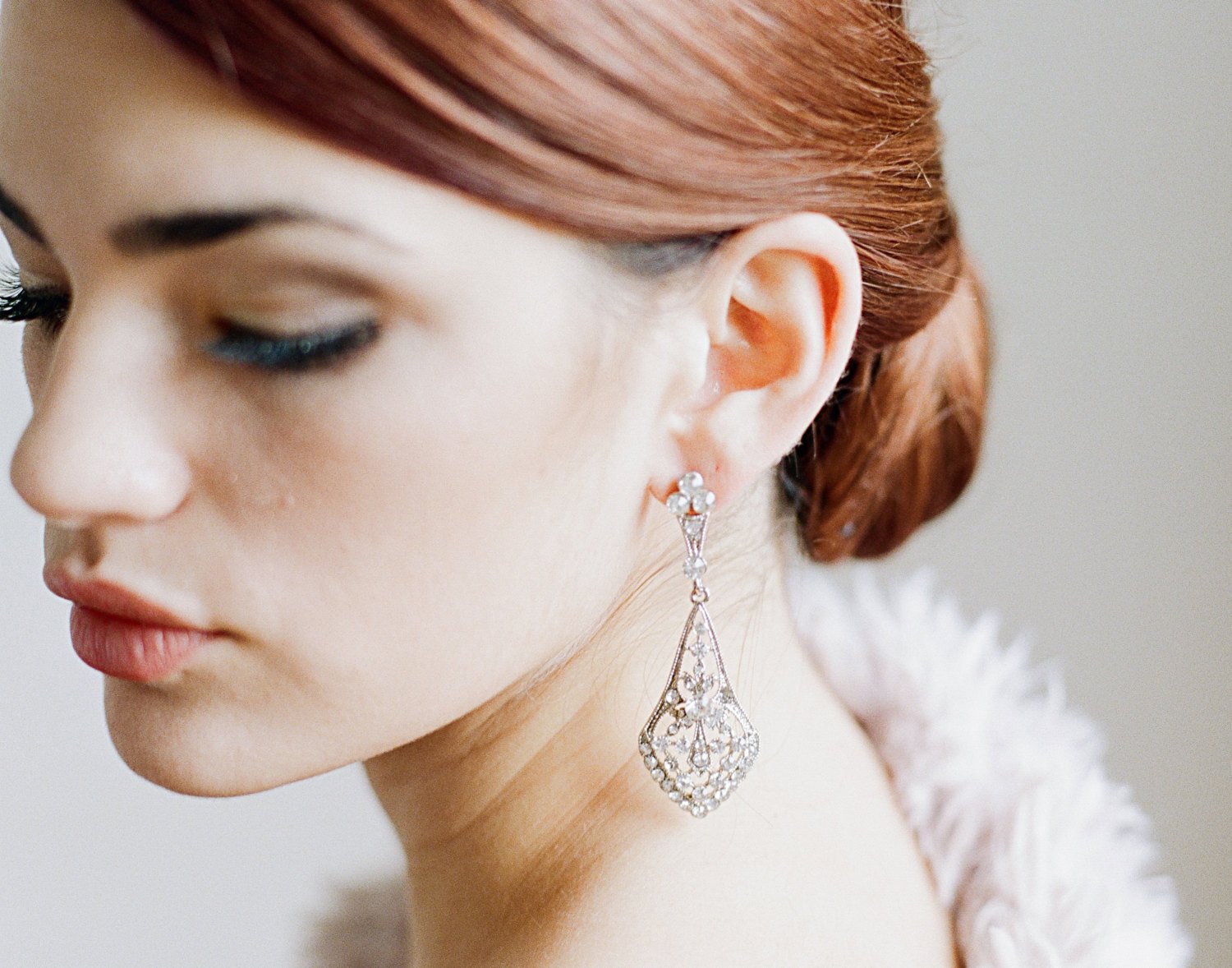ZOE Bridal Drop Earrings – Elegant Wedding Jewelry for Brides, Bridesmaids & Formal Events | Perfect for Weddings, Prom & Evening Occasions