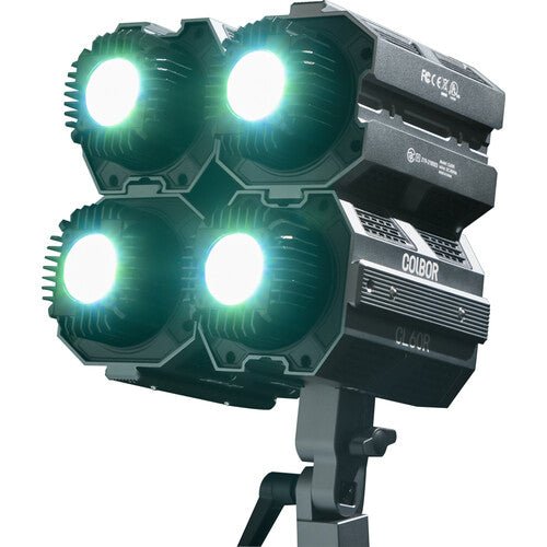 Colbor CL60 65W Bi-Color COB LED Video Light Panel - Professional Continuous Lighting for Photography, YouTube Videos & Studio Filming