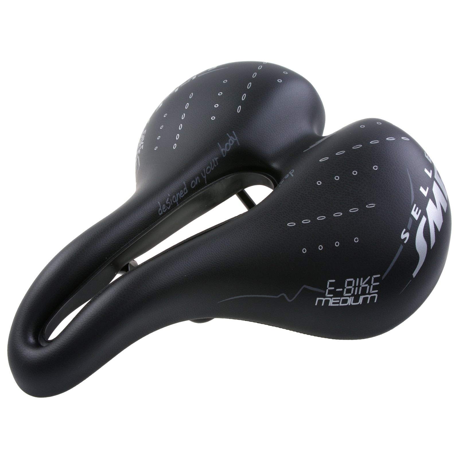 Selle SMP E-Bike Saddle - Comfortable Bike Seat for Electric Bicycles - Perfect for Long Distance Cycling, Commuting & Urban Riding
