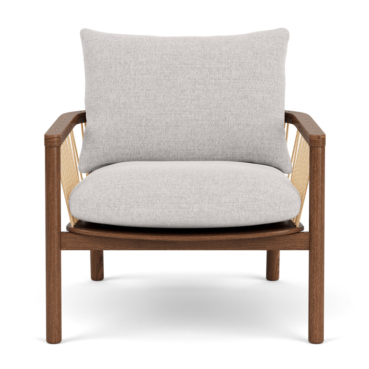 Enzo Fabric Armchair - Modern Upholstered Accent Chair for Living Room, Bedroom & Office - Comfortable Lounge Chair with Sturdy Wooden Legs - Perfect for Relaxing, Reading & Decorating