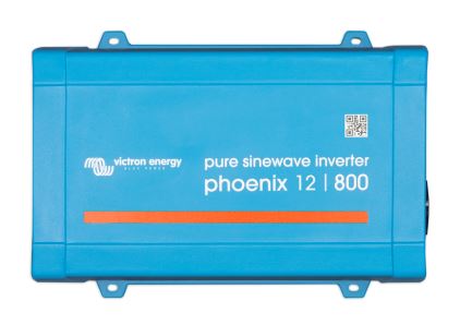 Victron Energy Phoenix Inverter 12V 800W Pure Sine Wave Power Inverter with VE.Direct & NEMA 5-15R Outlet - Perfect for RVs, Boats, and Off-Grid Solar Systems