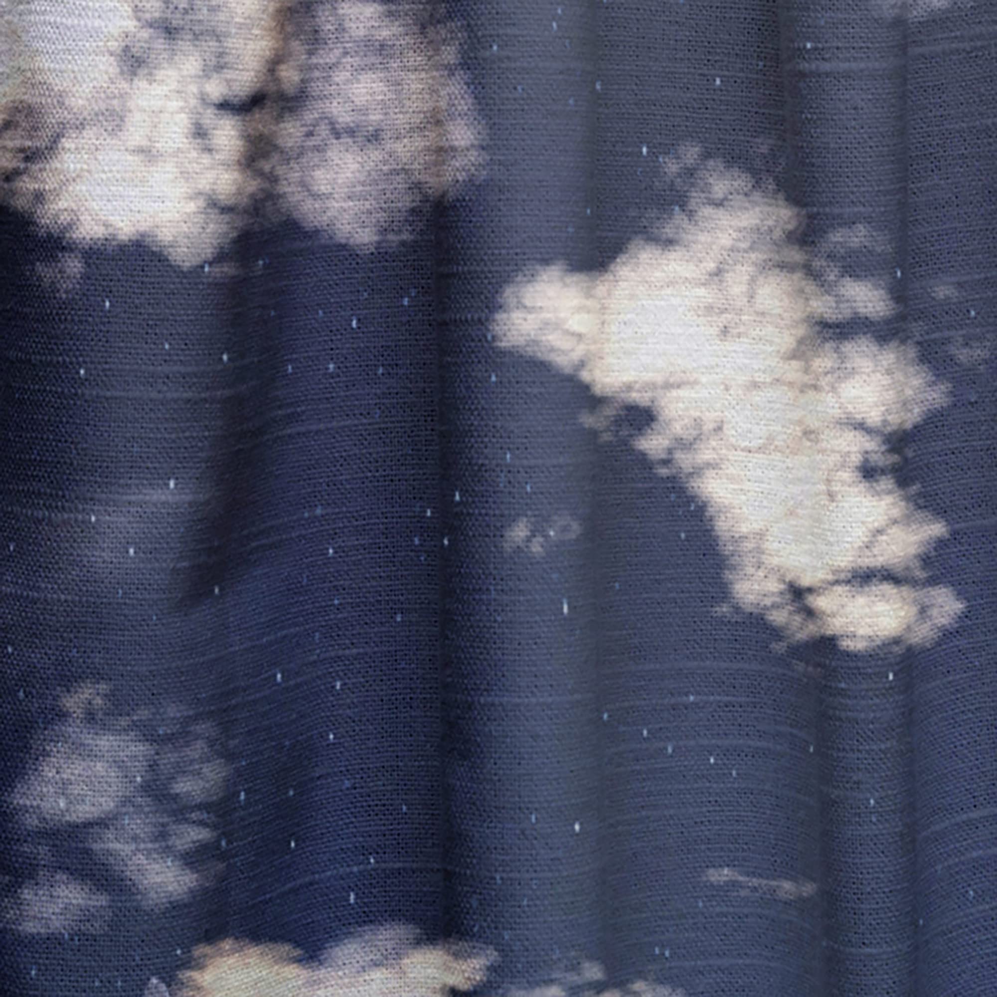 DesignQ 'The Green Lake Planet' Thermal Insulated Curtains - Single Panel 52x84 - Elegant Window Treatments for Bedroom & Living Room | Perfect for Energy Efficiency & Light Control