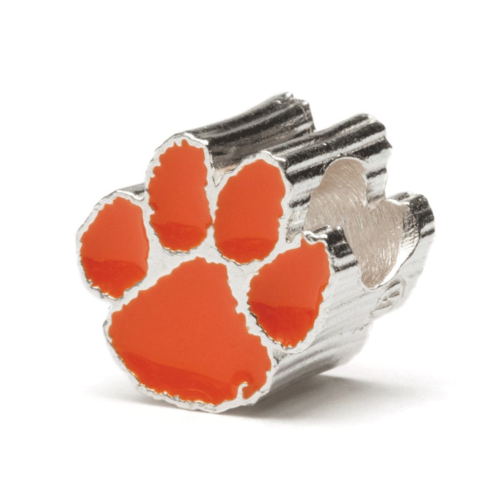 Clemson Tigers Charm Bracelet for Women & Men - Stainless Steel Clemson University Jewelry - Perfect Clemson Tigers Gifts for Fans & Alumni - Game Day, Graduation & Everyday Wear