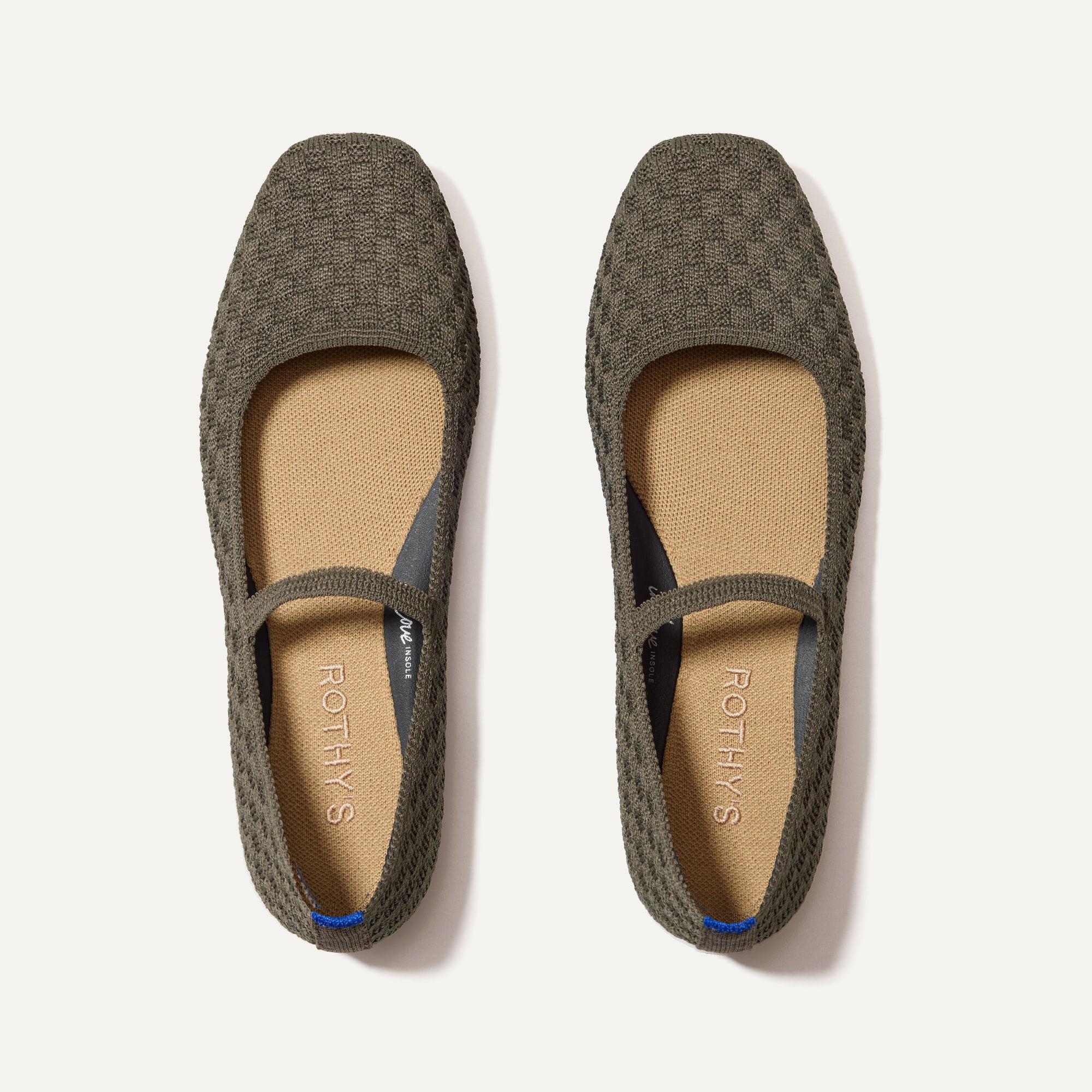 The Max Square Mary Jane Shoes | Safari Basketweave Design | Comfortable Women's Flats for Work, Walking & Casual Outfits