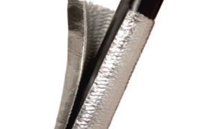 High-Temperature Silver Heat Sleeve for Hoses - 4 Ft. Fireproof Protection for Automotive, Industrial & Home Use