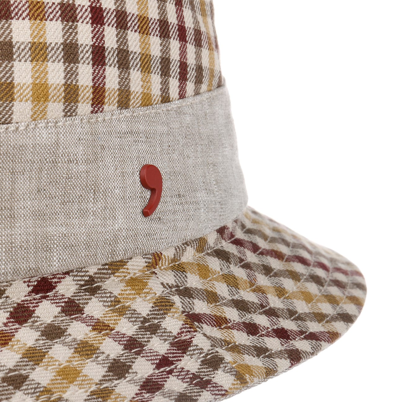 Massimo Bucket Linen Hat by Alfonso D'Este - Stylish Summer Sun Hat for Women & Men - Breathable Wide Brim Beach Hat for Outdoor, Travel & Vacation