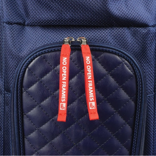 KR Strikeforce Diamond Navy Triple Roller Premium Bowling Bag - Durable 3-Ball Rolling Bowling Bag for Men & Women - Perfect for League Play, Tournaments & Practice Sessions