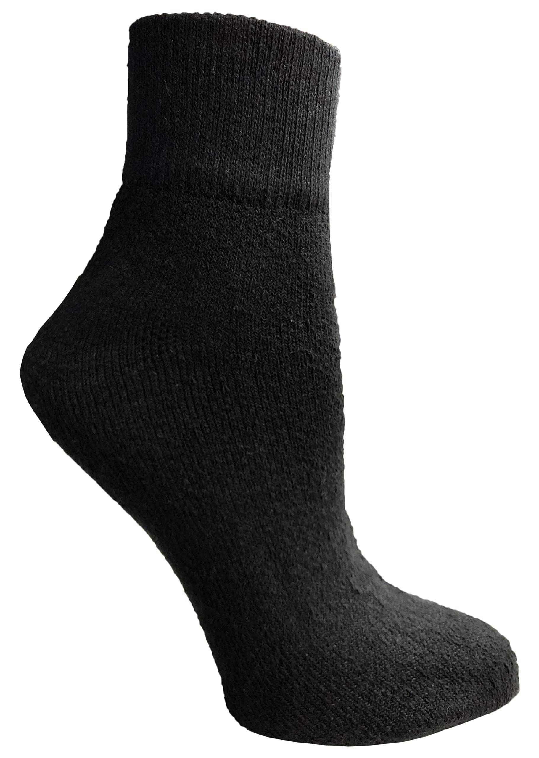 Yacht & Smith Kids Ankle Athletic Sports Socks - Bulk Pack Wholesale (12 Pairs) - Breathable Cotton Crew Socks for Boys & Girls - Perfect for Running, Soccer, Basketball & School Activities