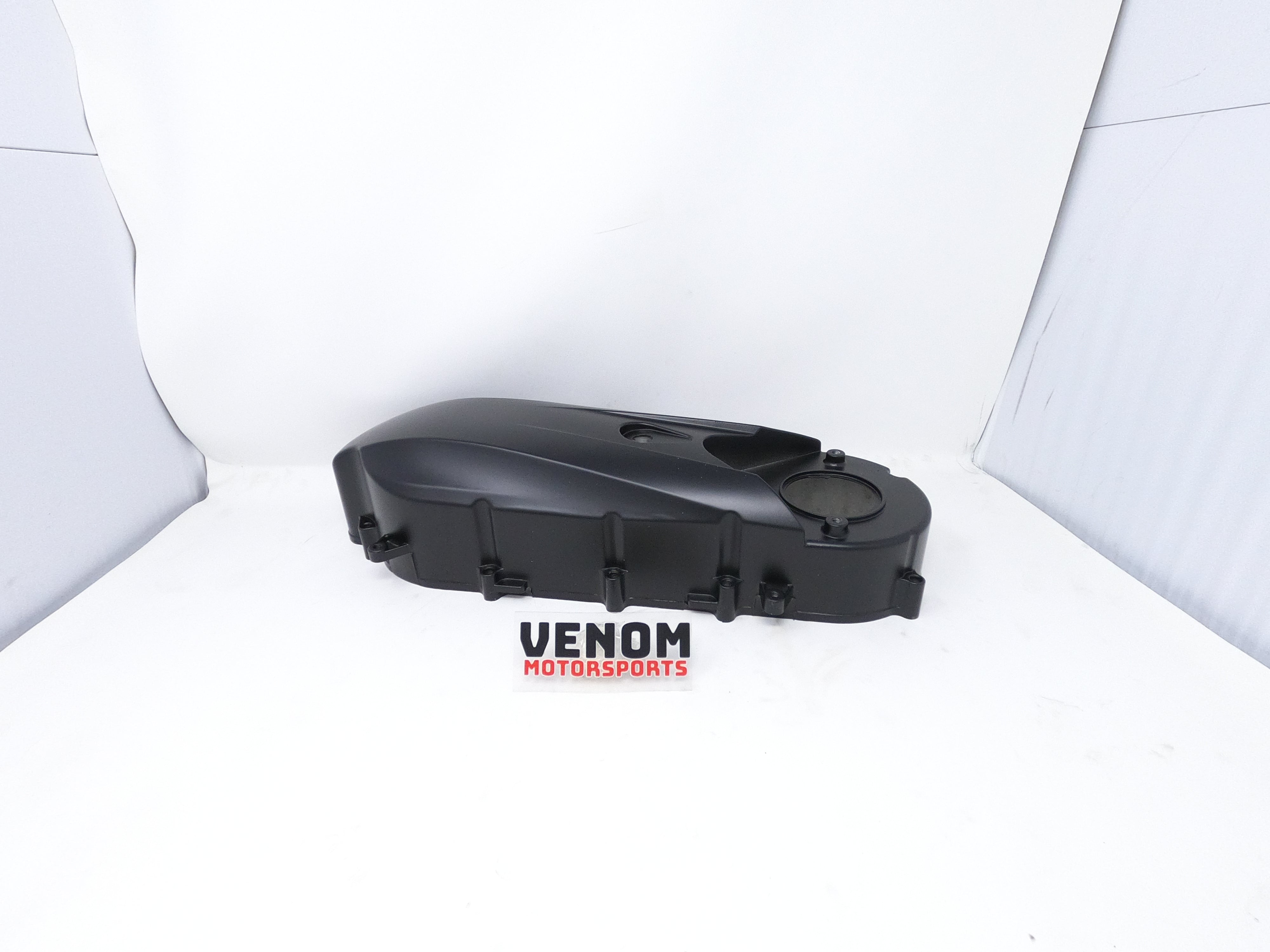 X19 200cc Automatic Motorcycle Left Side Engine Cover (Part# 2.20.06.03.01000) - Replacement Part for X19 Scooter & Motorcycle Maintenance & Repair