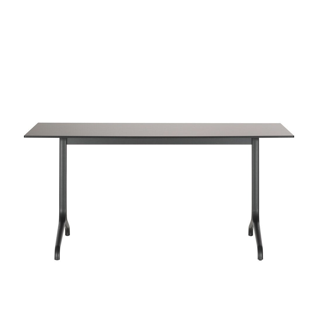 Belleville Bistro Table - Rectangular Indoor Dining Table for Small Spaces, Kitchen, Breakfast Nook, or Balcony - Perfect for Coffee, Meals & Entertaining