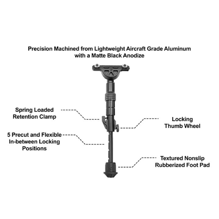 Leapers UTG RECON FLEX M Lock Bipod 5.7-8