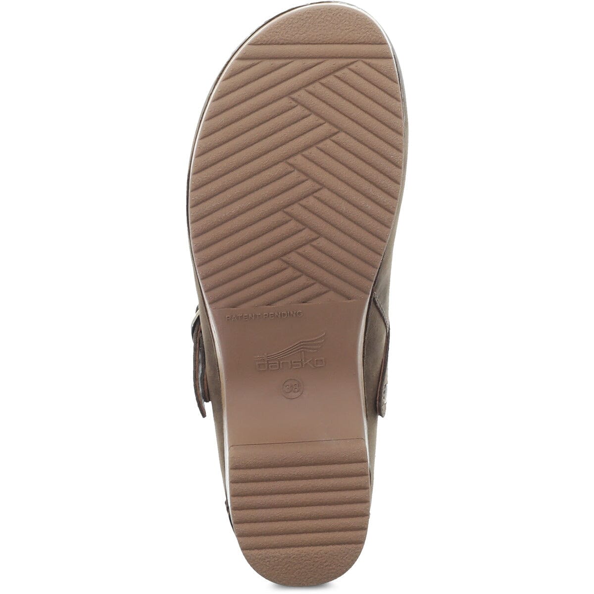 DANSKO Women's Berry Mushroom Burnished Nubuck Clogs - Comfortable Slip-Resistant Shoes for Nurses, Chefs & Healthcare Professionals