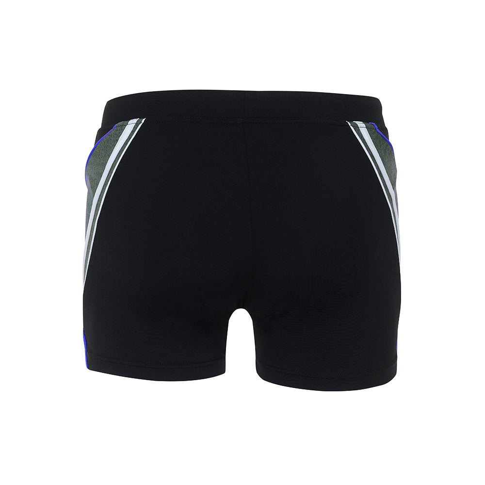 Aqua Sphere Swift Trunk Swim Briefs for Men - Black/Royal Blue (Size SM 253 0142) - Comfortable & Quick-Drying Competitive Swimwear for Pool, Lap Swimming & Water Sports