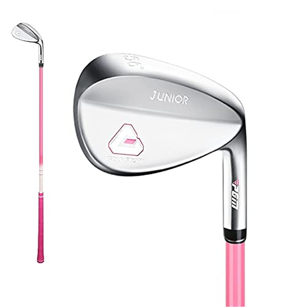 **Right-Handed Kids Golf Sand Wedge - 56 Degree Wide Bottom Putter for Children Ages 3-12 - Perfect for Junior Golf Training & Beach Practice**