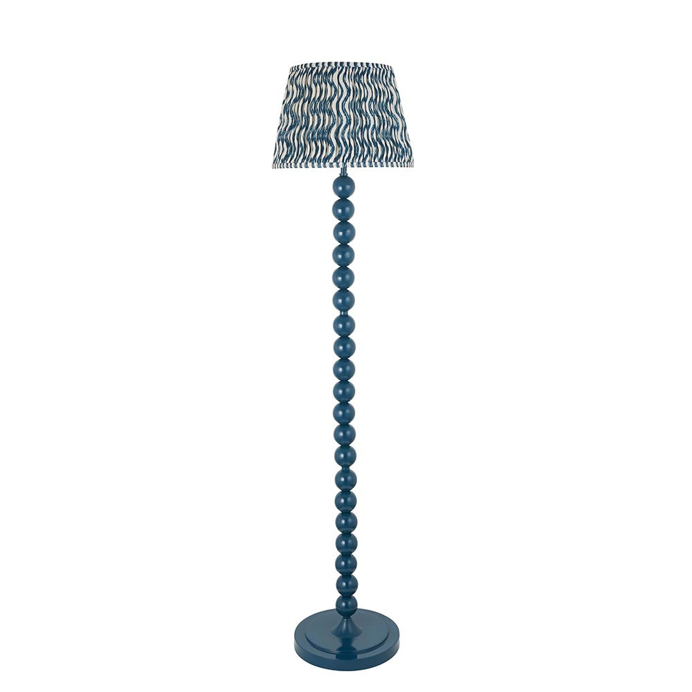 Auralis Ripple Floor Lamp with E27 Socket - Modern LED Standing Light for Living Room, Bedroom & Office - Adjustable Height in Multiple Finishes (Black, White, Bronze) - Perfect for Ambient Lighting & Home Decor