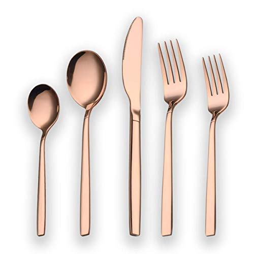 C. 20 Pieces Rose Gold