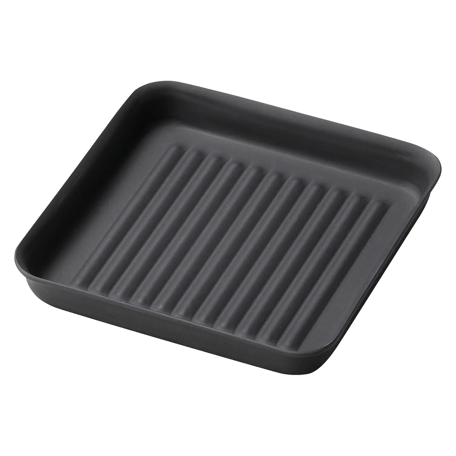 Premium MIN Cast Iron Square Sizzler Platter - Heavy Duty Grill Pan for Steak, Burgers & Fajitas - Perfect for Indoor/Outdoor Cooking, Camping & BBQ Parties