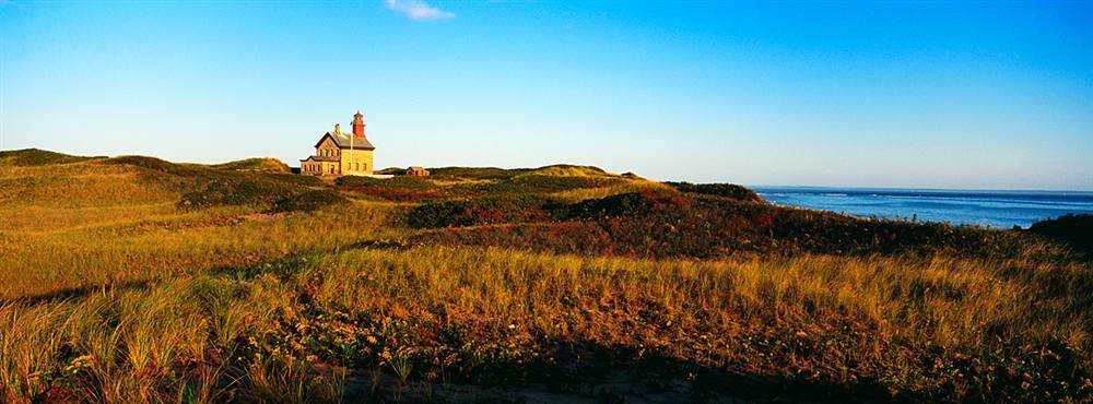 Peel & Stick Wall Mural - Block Island Lighthouse Rhode Island Decal (36
