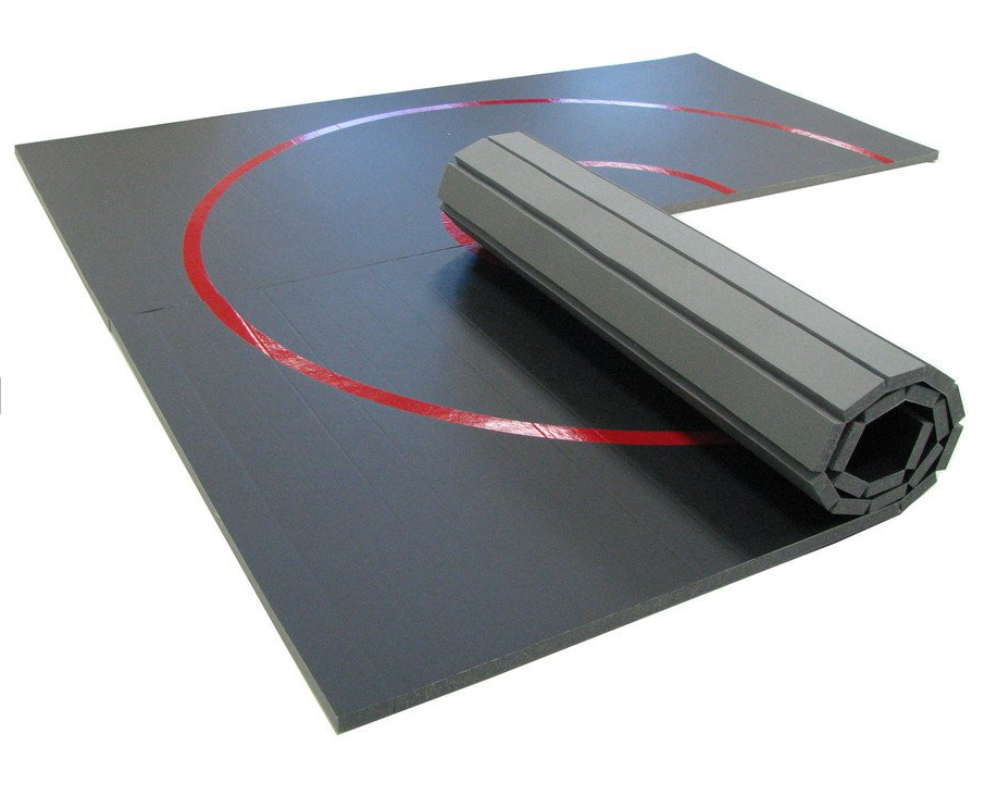 Black with Red Circles and Starting Lines