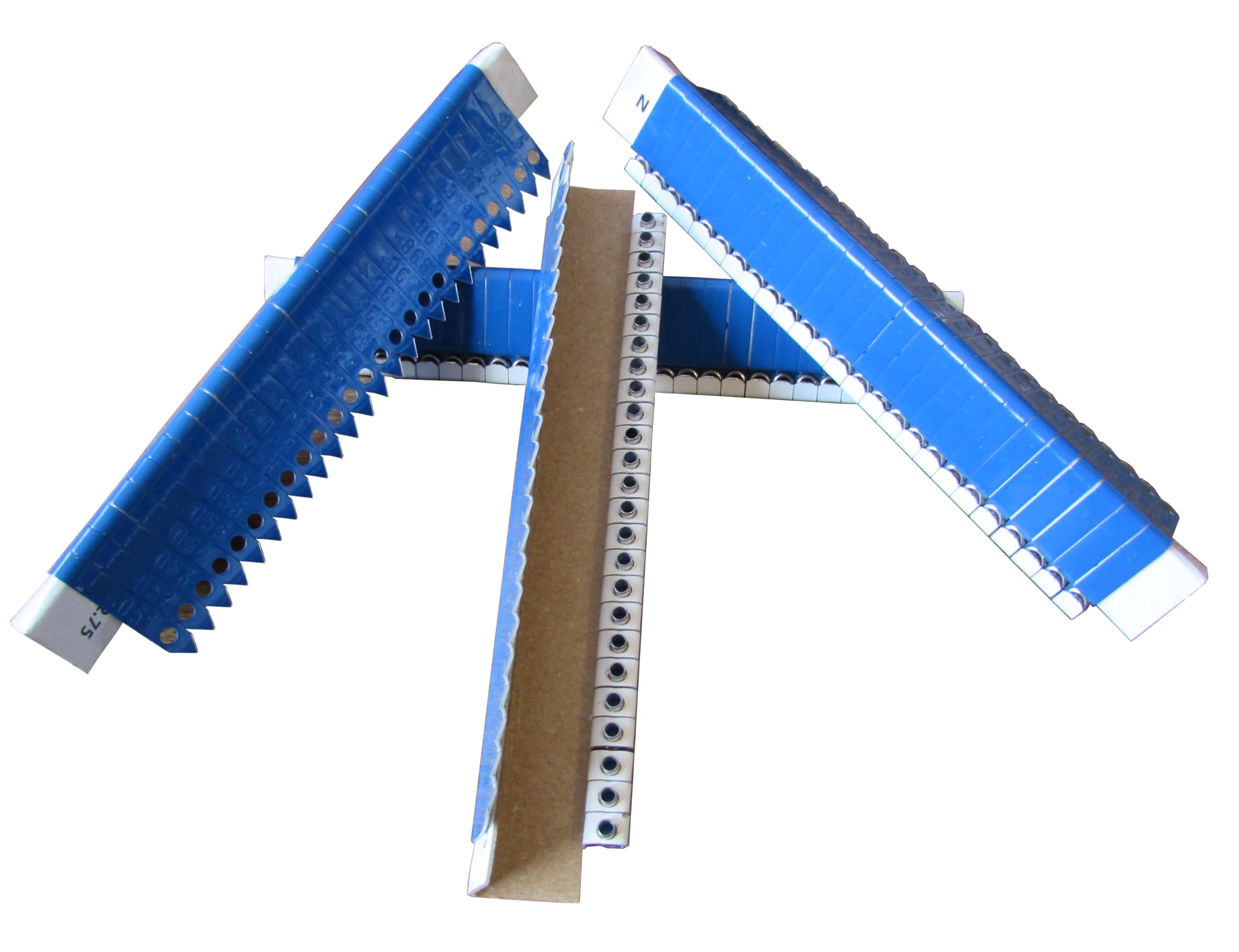 Custom Chicken Wing Bands (100pcs, Royal Blue) for Poultry Farming