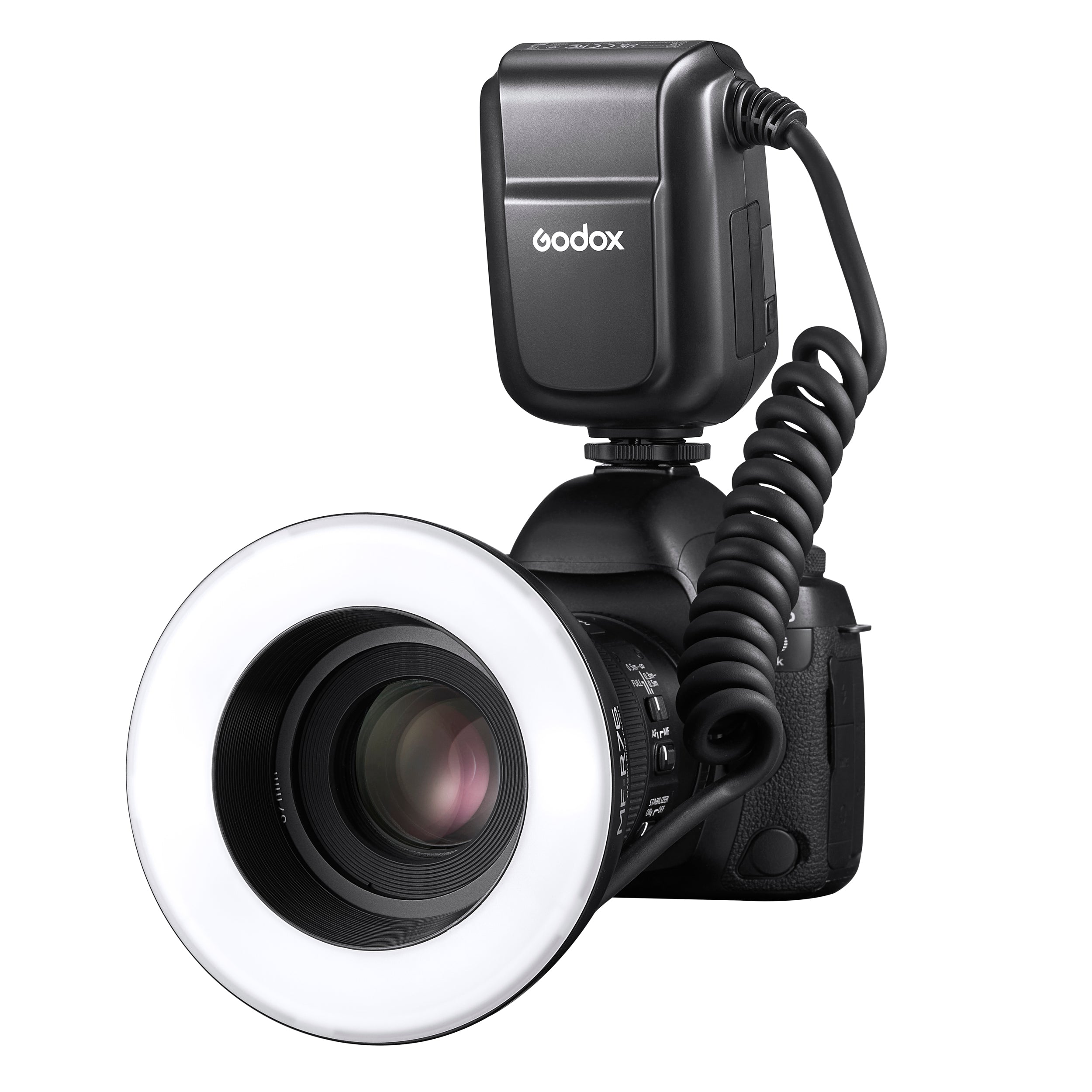 MF R76 On-Camera Macro Photography Ring Flash - Perfect for Jewelry, Watch & Close-Up Product Photography | DSLR & Mirrorless Camera Compatible